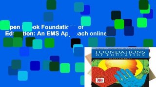Open Ebook Foundations of Education: An EMS Approach online