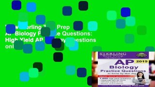 View Sterling Test Prep AP Biology Practice Questions: High Yield AP Biology Questions online