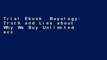 Trial Ebook  Buyology: Truth and Lies about Why We Buy Unlimited acces Best Sellers Rank : #3
