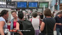 SNCF : Témoignages d'usagers bloqués pour leurs départs ou retours de vacances - Regardez