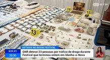 Vários detidos e droga apreendida no Festival Boom