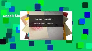 Ebook Stella Fregelius Full