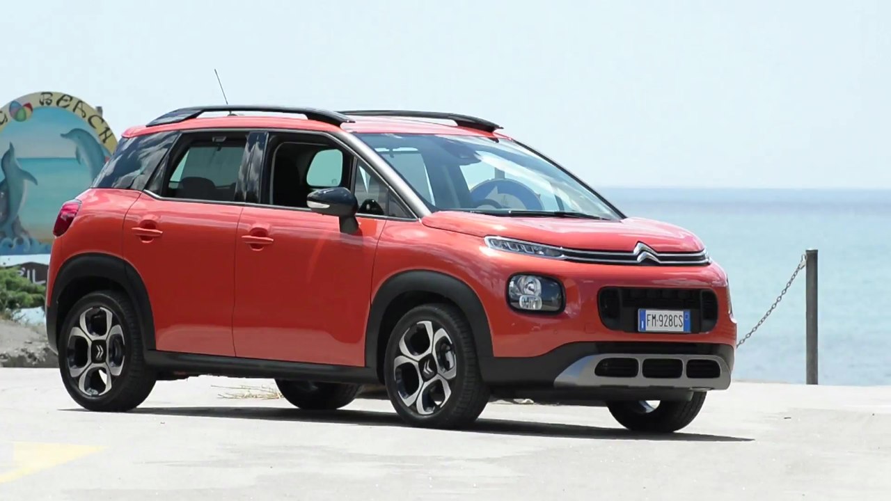 Citroen C3 Aircross towards the beaches of Capalbio
