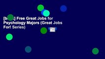 [book] Free Great Jobs for Psychology Majors (Great Jobs For! Series)