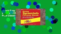 Ebook Easy Spanish Phrase Book NEW EDITION (Dover Large Print Classics) Full