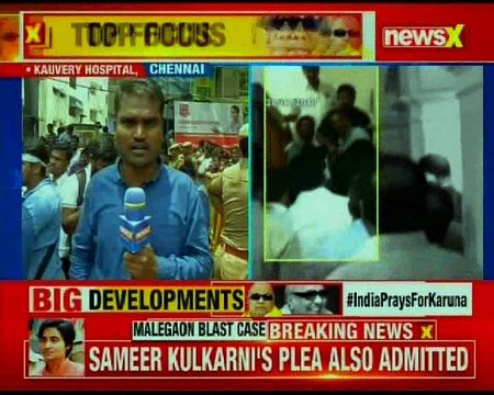 India prays for Karuna DMK cadres gather at hospital; millions pray, netas line up