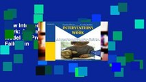 View Interventions that Work: A Comprehensive Intervention Model for Preventing Reading Failure in
