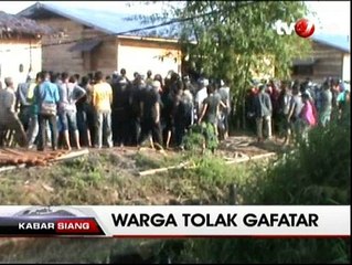 Warga Sweeping Kampung Mantan Gafatar
