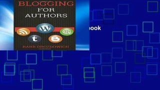 View Blogging for Authors Ebook