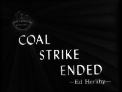 Coal Strike Ended, 1946/05/29 (1946)