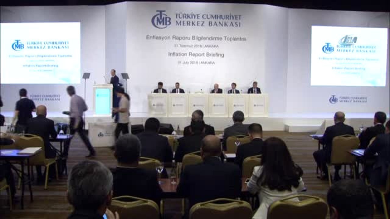 Tcmb Başkanı Çetinkaya: "Enflasyonun 2018 Yıl Sonunda Yüzde 13,4 Olarak Gerçekleşeceğini Tahmin...