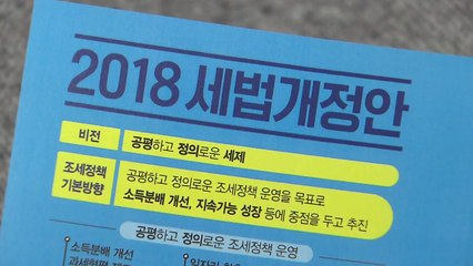 여야, 세제 개편안 놓고 공방..."재분배" vs "편 가르기" / YTN