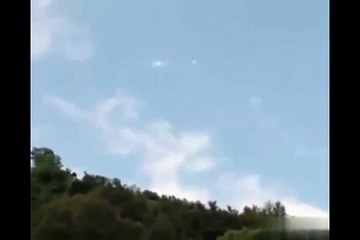 FROTA DE OVNIs FOI AVISTADO E FILMADO NO HAWAII