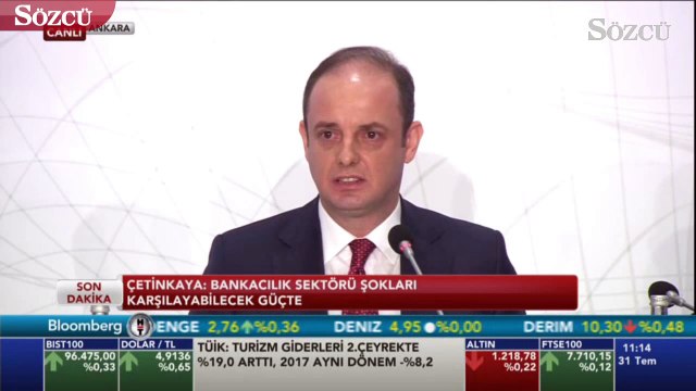 Çetinkaya: Merkez Bankası sosyal refaha katkı için adımlar atar ve atmaya devam edecek