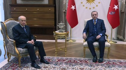 Cumhurbaşkanı Erdoğan, Devlet Bahçeli'yi kabul edecek