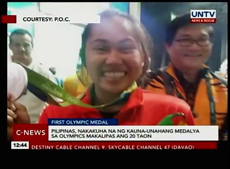 Pilipinas, nakakuha na ng kauna-unahang medalya sa Olympics makalipas ang 20 taon