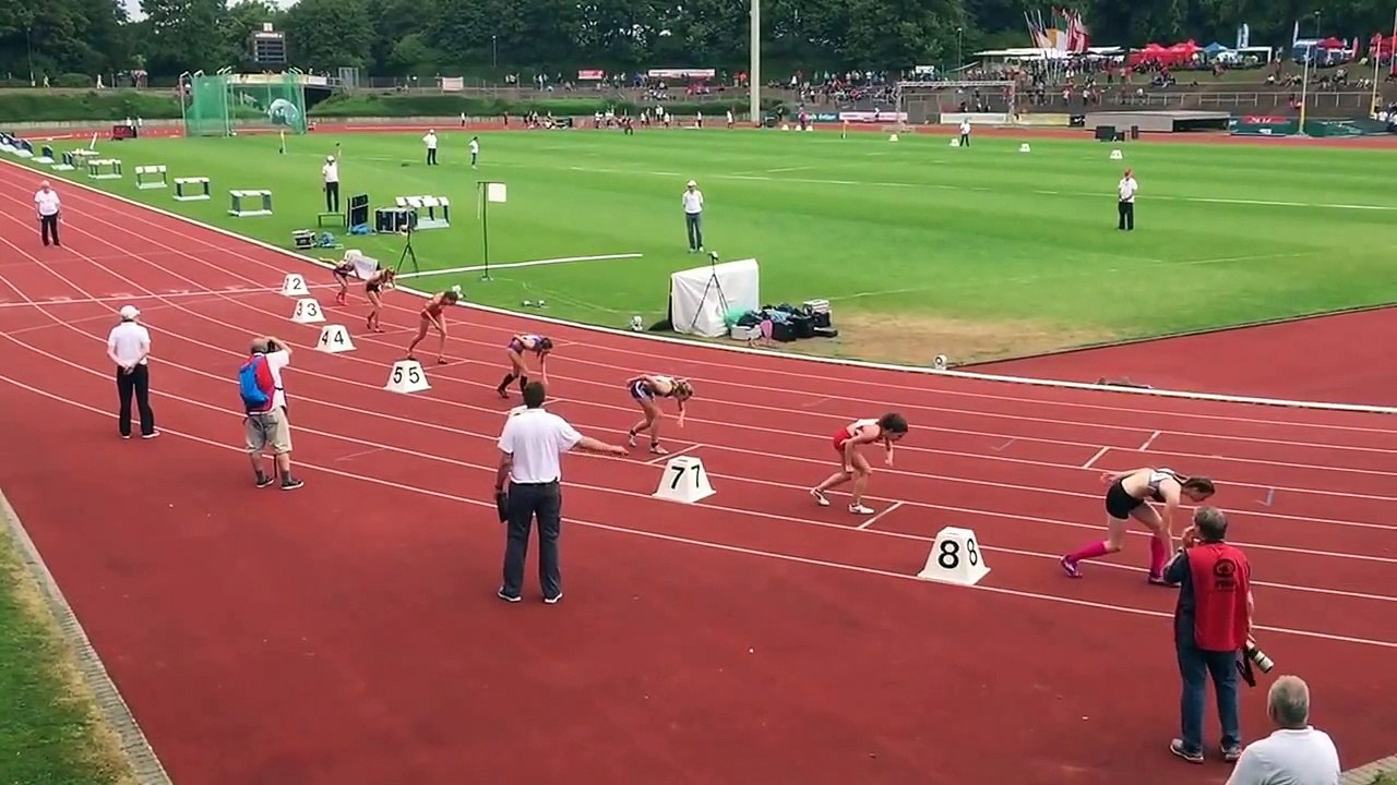 Jugend DM 800m, Weibliche Jugend U18 3.Vorlauf 2016-07-29