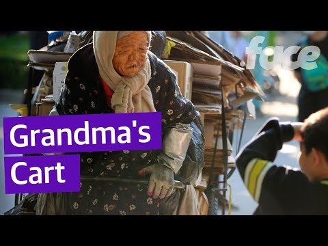 A Performance about Old Junk Dealer Woman in Korea