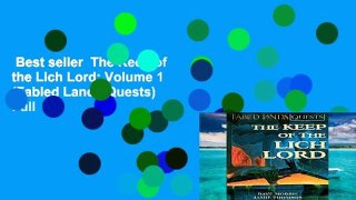Best seller  The Keep of the Lich Lord: Volume 1 (Fabled Lands Quests)  Full