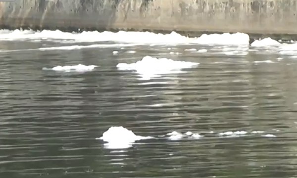 Sungai Kalimas Tercemar Limbah Pabrik