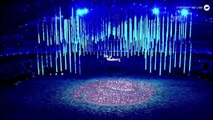 SOCHI OLYMPICS CLOSING CEREMONY Forest of Light