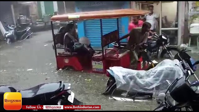 नैनीताल जिले में भारी बारिश से नदी-नाले उफान पर II Due to heavy rain in Nainital district river-drain on boom