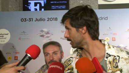 Hugo Silva sustituye las vacaciones por trabajo