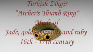 Turkish archer's Thumb Ring 