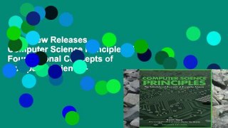 Trial New Releases  Computer Science Principles: The Foundational Concepts of Computer Science -