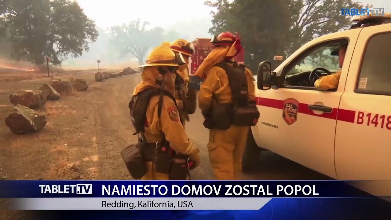 Požiare na severe Kalifornie premenili stovky domov na popol
