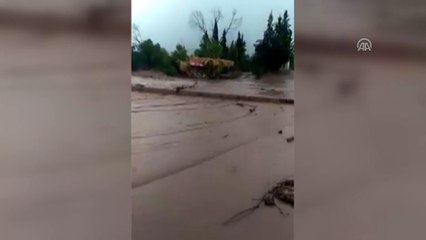 Aydın'da sağanağın demiryolu ulaşımını aksatması - DENİZLİ