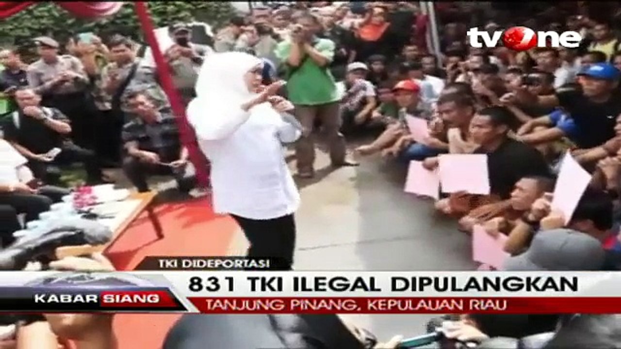 831 TKI Ilegal Dipulangkan dari Penampungan