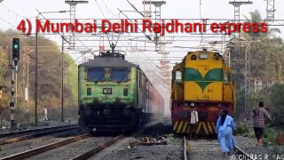 Top 10 fastest trains in india || Indian Railways