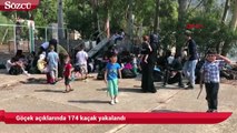 30 kişilik teknede 174 kaçak göçmen