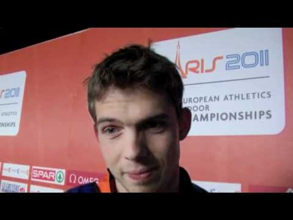 Eelco Sintnicolaas (NED) after three events heptathlon