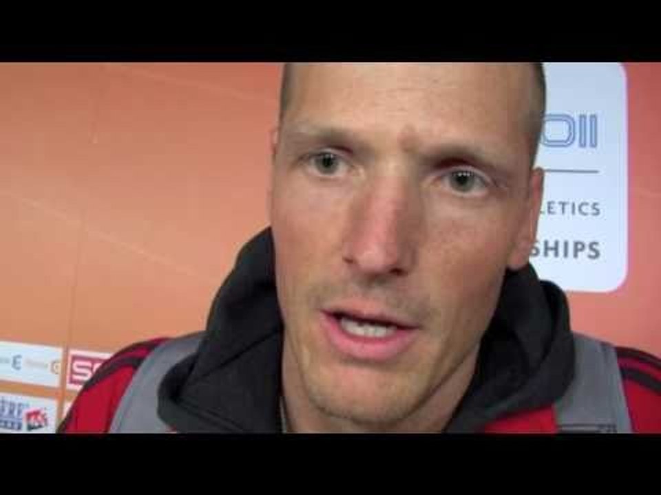 Roland Schwarzl (AUT) after three events heptathlon