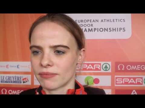 Silke Spiegelburg (GER) after pole vault final