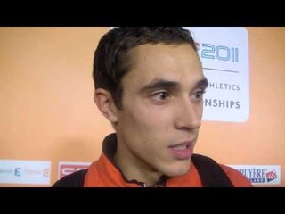 Sebastian Bayer (GER) after long jump final