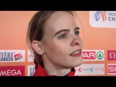 Silke Spiegelburg (GER) after pole vault qualification