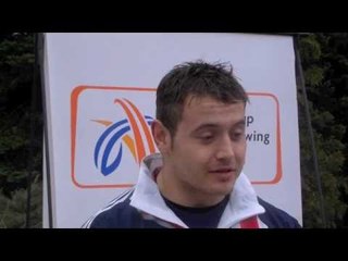 Mark Dry (GBR) after hammer throw group B