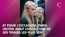 PHOTOS. Chaleur ! Paris Hilton flamboyante en combinaison rouge très décolletée