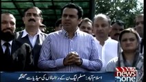 PMLN Leader Talal Chaudhry Talk to media in Islamabad