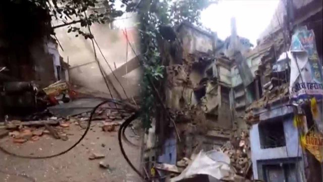 3-Storey Building Collapses in Kanpur, People Injured | Oneindia News