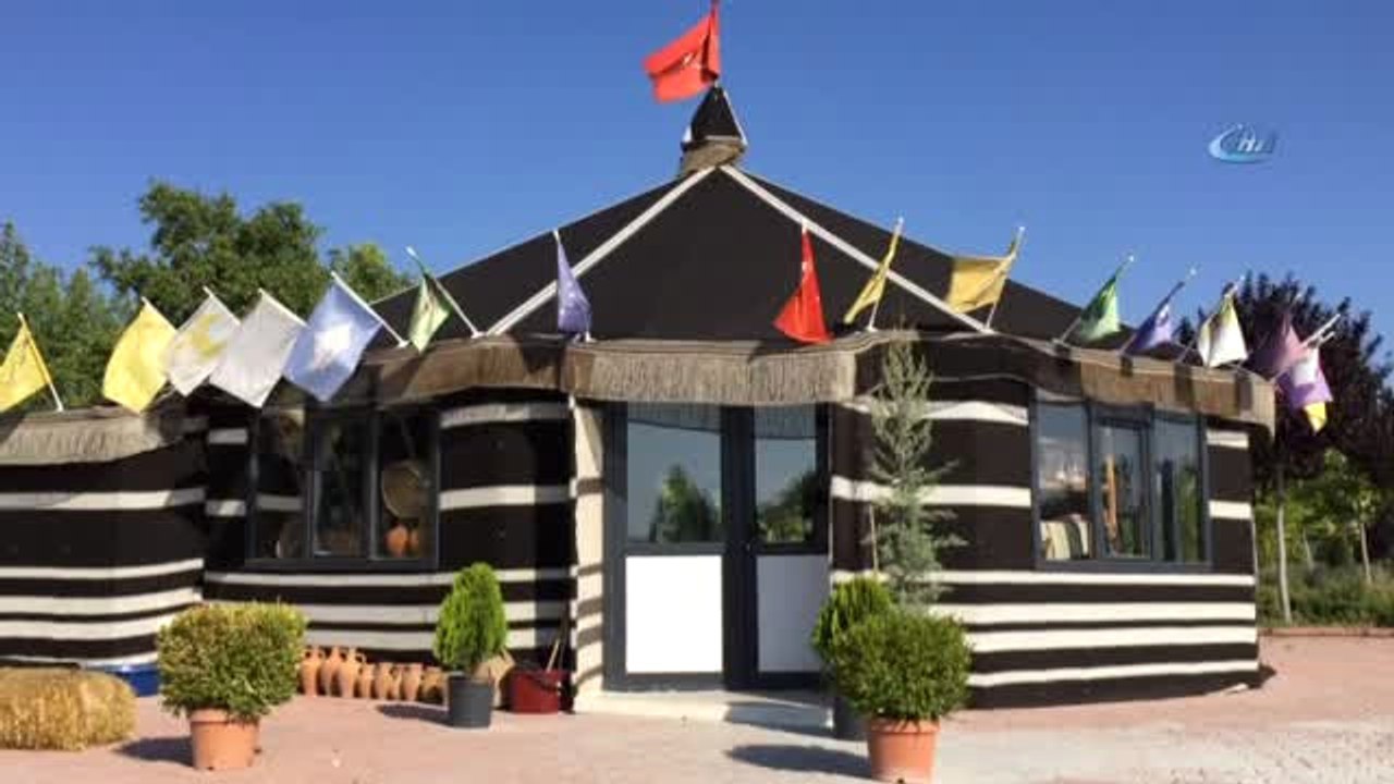 Konya'da Kurulan Otağ'da Yörük Kültürü Yeniden...