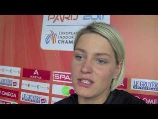 Svetlana Bolshakova after triple jump qualification