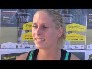 Sanne Verstegen (NED) representing Rotterdam Atletiek after 800m