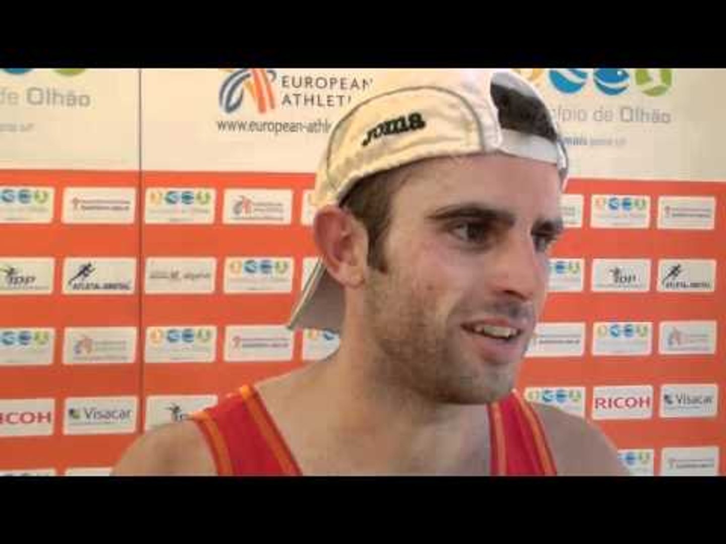 ⁣Ferran Collados (ESP) after 50K Race Walking, Senior Men