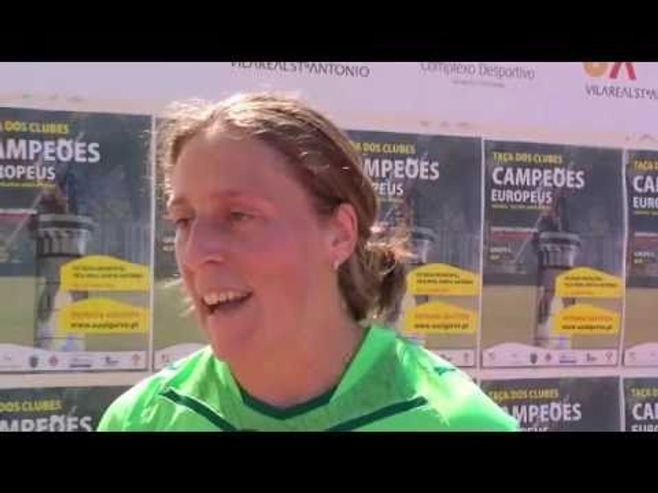 Vania Silva (POR) representing Sporting Clube d...