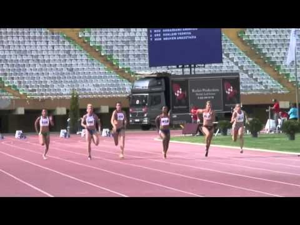 100m, Women Heat 2, European Team Championships Izmir