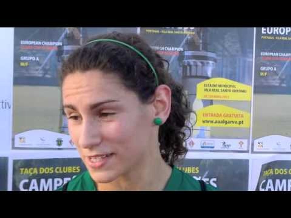 Solange Jesus (POR) representing Sporting Clube...